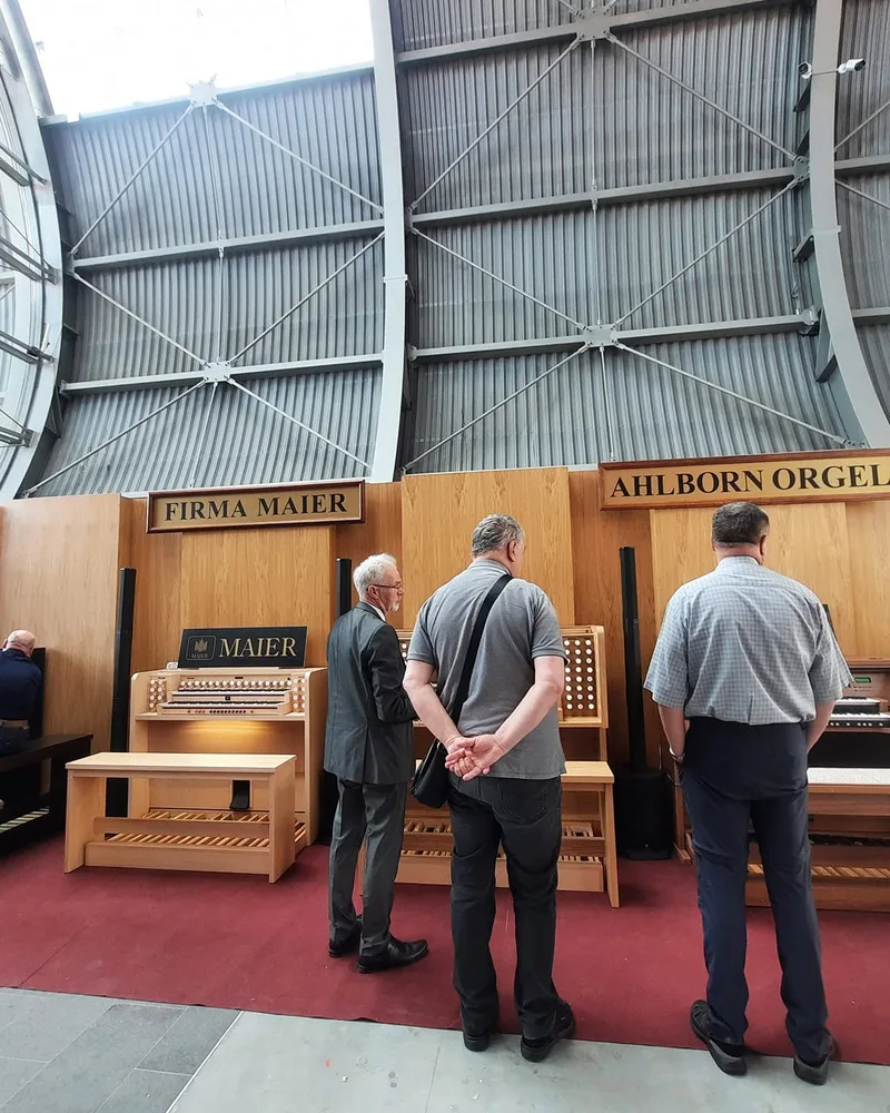Stoisko Firma Maier i Ahlborn Orgel na targach branżowych